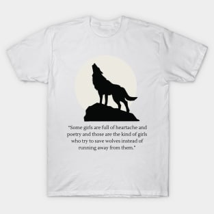 heartache and poetry T-Shirt